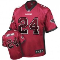 Nike Atlanta Falcons 24 Devonta Freeman Red Team Color Stitched NFL Elite Jersey