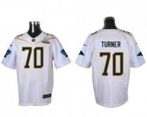 Nike Carolina Panthers -70 Trai Turner White 2016 Pro Bowl Stitched NFL Elite Jersey