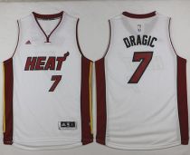 Miami Heat -7 Goran Dragic White Stitched NBA Jersey