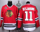 Chicago Blackhawks -11 Andrew Desjardins Red Home 2015 Stanley Cup Stitched NHL Jersey