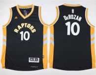 Toronto Raptors #10 DeMar DeRozan Black Youth Stitched NBA Jersey