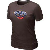 New Orleans Pelicans Big Tall Primary Logo Women T-Shirt (3)