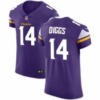 Nike Vikings -14 Stefon Diggs Purple Team Color Stitched NFL Vapor Untouchable Elite Jersey
