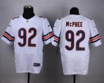 Nike Chicago Bears -92 Pernell McPhee White Stitched NFL Elite Jersey