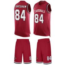Cardinals -84 Jermaine Gresham Red Team Color Stitched NFL Limited Tank Top Suit Jersey