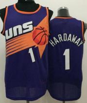 Phoenix Suns -1 Penny Hardaway Purple Throwback Stitched NBA Jersey