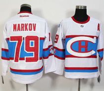 Montreal Canadiens -79 Andrei Markov White 2016 Winter Classic Stitched NHL Jersey
