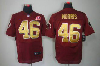 Nike Redskins -46 Alfred Morris Burgundy Red Alternate With 80TH Patch Stitched NFL Elite Jersey