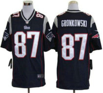 Nike Patriots -87 Rob Gronkowski Navy Blue Team Color Stitched NFL Game Jersey
