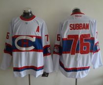 Montreal Canadiens -76 PK Subban White 2016 Winter Classic Stitched NHL Jersey