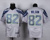 Nike Seattle Seahawks #82 Luke Willson Grey Alternate Men's Stitched NFL Elite Jersey
