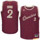 Cleveland Cavaliers -2 Kyrie Irving Red 2015-2016 Christmas Day Stitched NBA Jersey