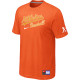 Oakland Athletics Orange Nike Short Sleeve Practice T-Shirt