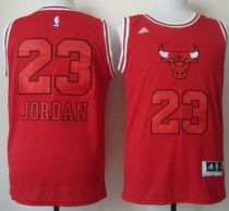 Chicago Bulls -23 Michael Jordan New Red Fashion Stitched NBA Jersey