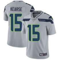 Nike Seahawks -15 Jermaine Kearse Grey Alternate Stitched NFL Vapor Untouchable Limited Jersey