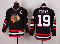 Chicago Blackhawks -19 Jonathan Toews Black 2014 Stadium Series Stitched NHL Jersey