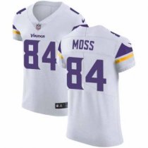 Nike Vikings -84 Randy Moss White Stitched NFL Vapor Untouchable Elite Jersey
