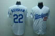 Los Angeles Dodgers -22 Clayton Kershaw Stitched White MLB Jersey