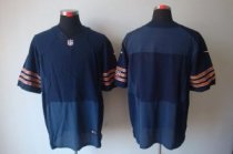 Nike Bears Blank Navy Blue Team Color Stitched NFL Elite Jersey