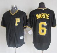 Pittsburgh Pirates #6 Starling Marte Black New Cool Base Stitched MLB Jersey