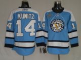 Pittsburgh Penguins -14 Chris Kunitz Stitched Blue NHL Jersey