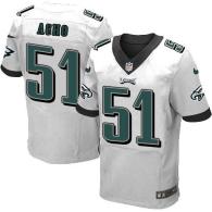 Nike Philadelphia Eagles #51 Emmanuel Acho White Men's Stitched NFL Elite Jersey