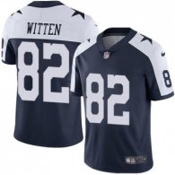 Nike Cowboys -82 Jason Witten Navy Blue Thanksgiving Stitched NFL Vapor Untouchable Limited Throwbac