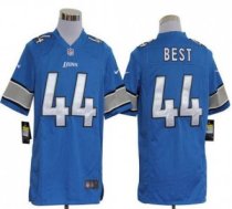 Nike Lions -44 Jahvid Best Blue Team Color Stitched NFL Game Jersey