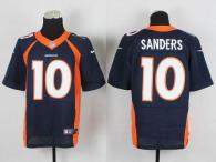 Nike Denver Broncos #10 Emmanuel Sanders Navy Blue Alternate Men's Stitched NFL New Elite Jersey