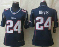 Nike New England Patriots -24 Darrelle Revis Navy Blue Team Color Stitched NFL Game Jersey