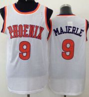 Phoenix Suns -9 Dan Majerle White New Throwback Stitched NBA Jersey