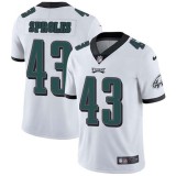 Nike Eagles -43 Darren Sproles White Stitched NFL Vapor Untouchable Limited Jersey