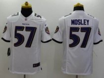 Nike Baltimore Ravens -57 CJ Mosley White NFL New Limited Jersey