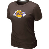 NBA Los Angeles Lakers Big Tall Primary Logo Women  T-Shirt (3)