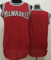 Milwaukee Bucks Blank Red Revolution 30 Stitched NBA Jersey