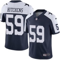 Nike Cowboys -59 Anthony Hitchens Navy Blue Thanksgiving Stitched NFL Vapor Untouchable Limited Thro