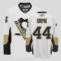 Pittsburgh Penguins -44 Orpik White Stitched NHL Jersey