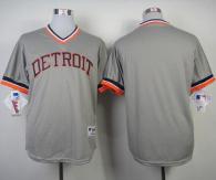 Detroit Tigers Blank Grey 1984 Turn Back The Clock Stitched MLB Jersey