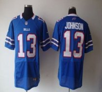 Nike Bills -13 Steve Johnson Royal Blue Team Color Stitched NFL Elite Jersey