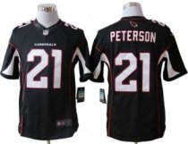 Nike Cardinals -21 Patrick Peterson Black Alternate Men's Stitched NFL Limited Jersey