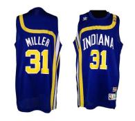 Indiana Pacers -31 Reggie Miller Blue ABA Hardwood Classic Stitched NBA Jersey