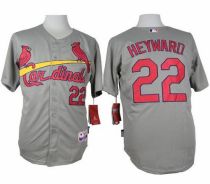 St Louis Cardinals #22 Jason Heyward Grey Cool Base Stitched MLB Jersey