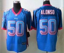 2013 NEW Buffalo Bills 50 Kiko Alonso Royal Blue Drift Fashion Elite NFL Jerseys