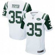 2014 NFL Draft New York Jets -35 Calvin Pryor white Elite Jersey