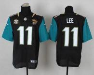 Nike Jacksonville Jaguars #11 Marqise Lee Black Alternate With 20TH Season Patch Men's Stitched NFL