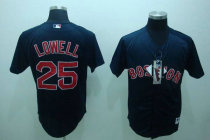 Boston Red Sox #25 Mike Lowell Stitched Dark Blue MLB Jersey