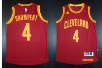 Revolution 30 Cleveland Cavaliers -4 Iman Shumpert Red Stitched NBA Jersey