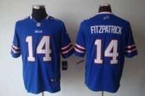 Nike Bills -14 Ryan Fitzpatrick Royal Blue Team Color Stitched NFL Limited Jersey