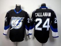Tampa Bay Lightning -24 Ryan Callahan Black Stitched NHL Jersey