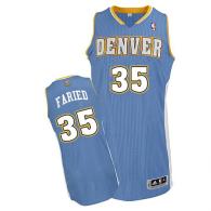 Revolution 30 Denver Nuggets -35 Kenneth Faried Baby Blue Stitched NBA Jersey
